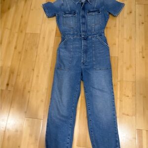 Good American Blue Denim Jacket